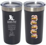 MNM 25th Anniversary Tumbler in black